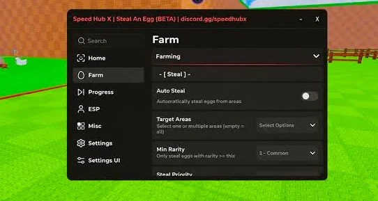 Speed Hub x For Steal an Egg